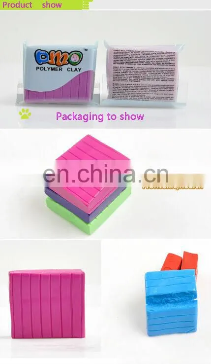 DMO Yiwu Starter Kit Polymer Clay set of 12 Colors 20G Oven Bak clay blocks with Sculpting Tools and Jewelry Accessories