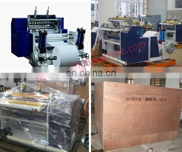 Fax Paper Thermal Paper And Receipt Reel Paper Slitting Machine