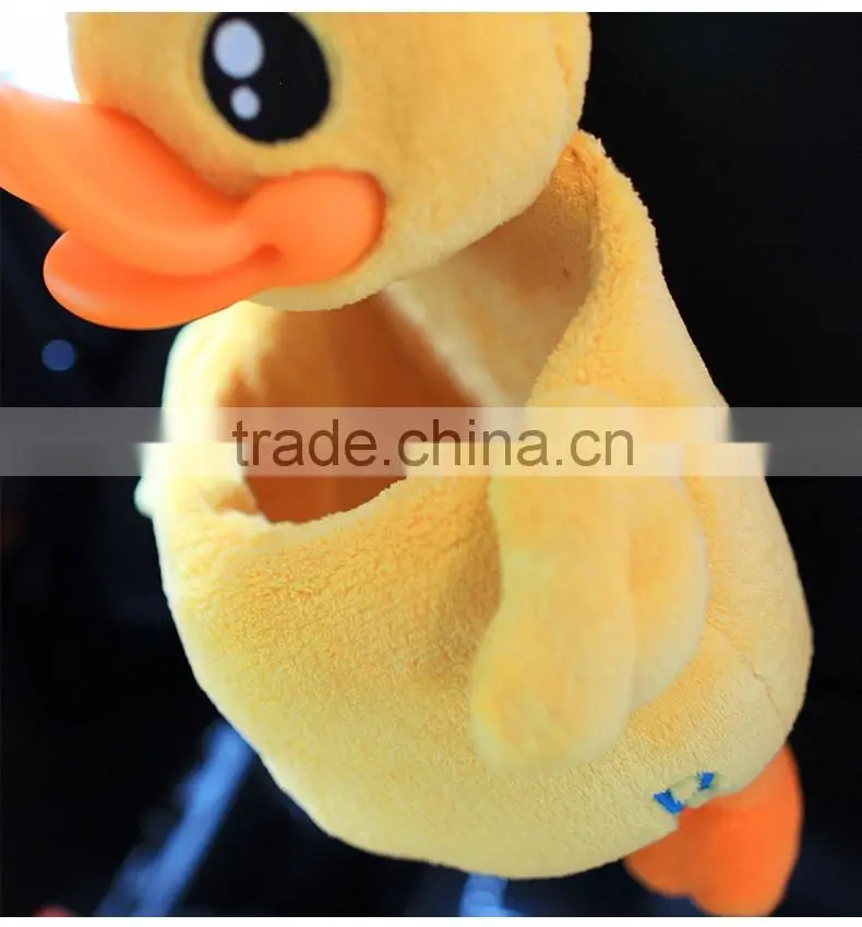 B.Duck Multi-function pouch cute animal duck shaped pouch for car