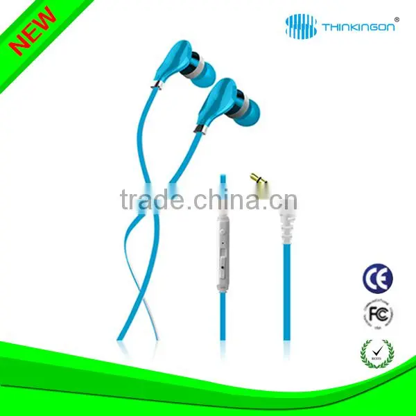 3.5mm good quality metal earbuds earphones with super bass sound