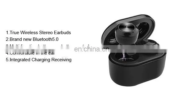 B168 True Wireless TWS Earphones V5.0 Earbuds Hifi Noise Cancelling Sports Headset Headphones