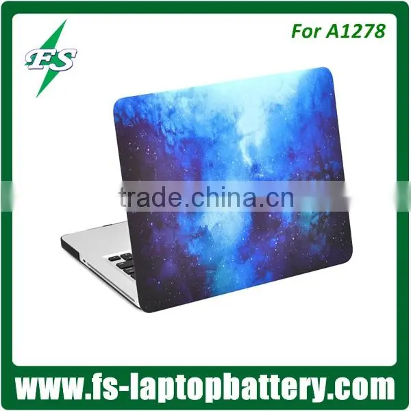 Newest sky blue transparent clear hard case cover for Macbook 11" 13" 15" waterproof PC Laptop hard case for Macbook cover