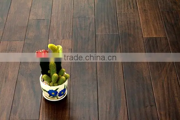 distressed Asian walnut acacia engineered wood flooring