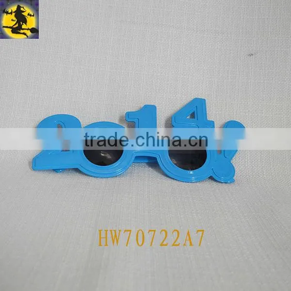 Blue Wholesale Fashion Plastic Sunglasses for 2014