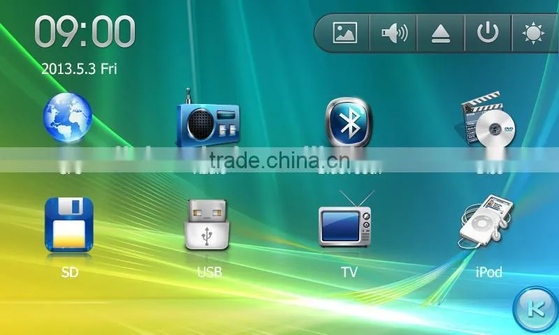 8inch 800*480 Touch Screen Car Radio GPS for Toyota Corolla 2014 Levin Car Stereo DVD GPS Navi
