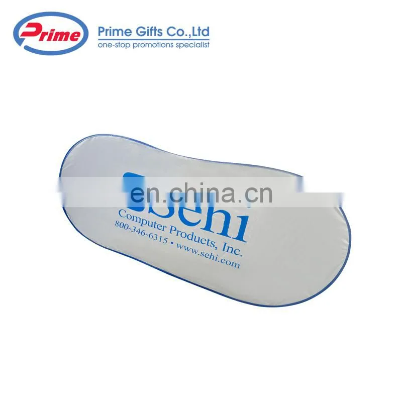 Single Panel Car Front Window Foldable Sunshade with Custom Logo