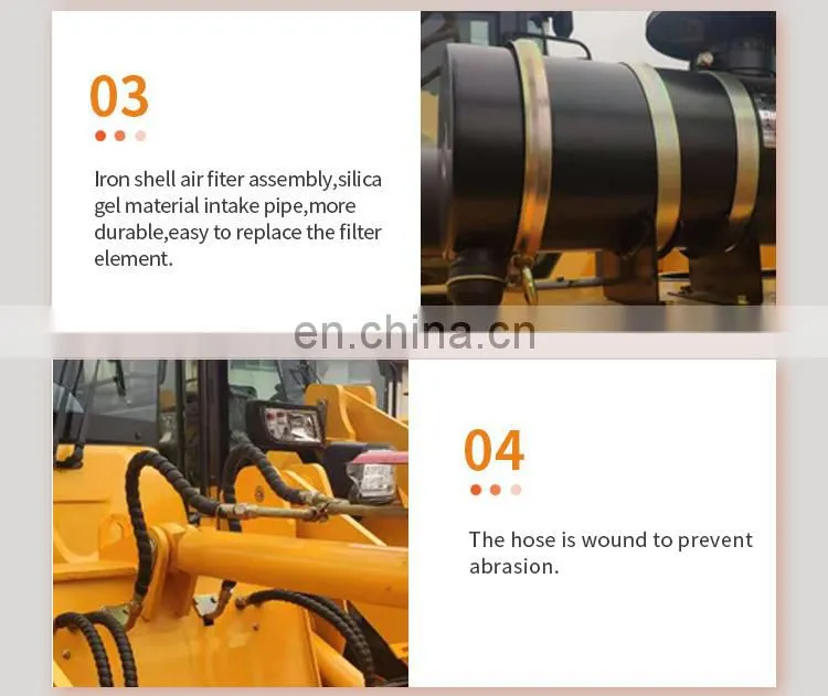 mini Loader 4WD CE 1.6Ton ZL16 CE wheel loader