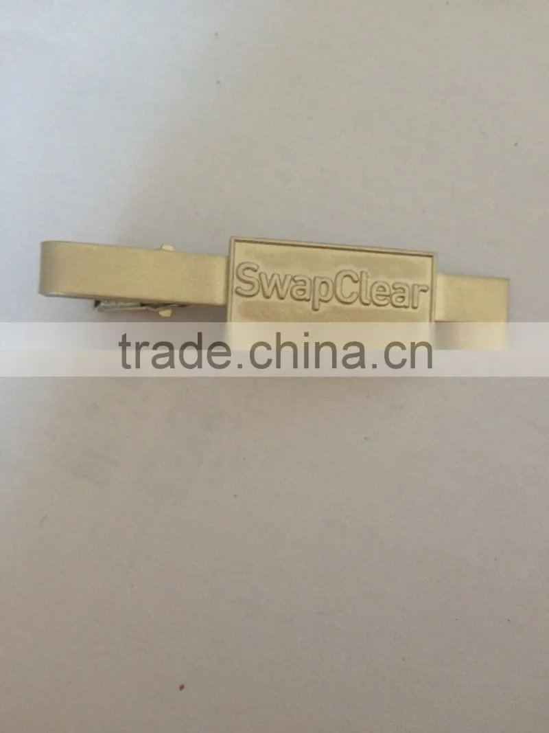 Custom tie clip/ metal printing tie clip/cheap tie clips/the pin glory