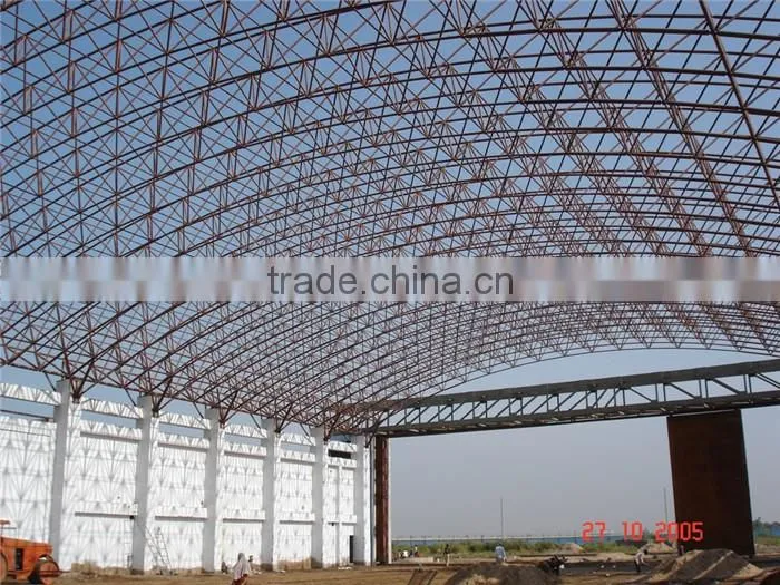 Construction design light steel prefab building function hall design