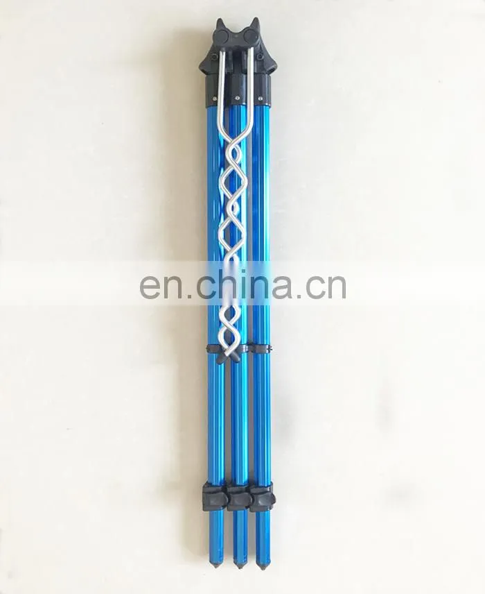 Outdoor Fishing Rod Telescopic Support 9 Rods Holder Sea Beach Fishing Rod Rests Tripod Stand Holder