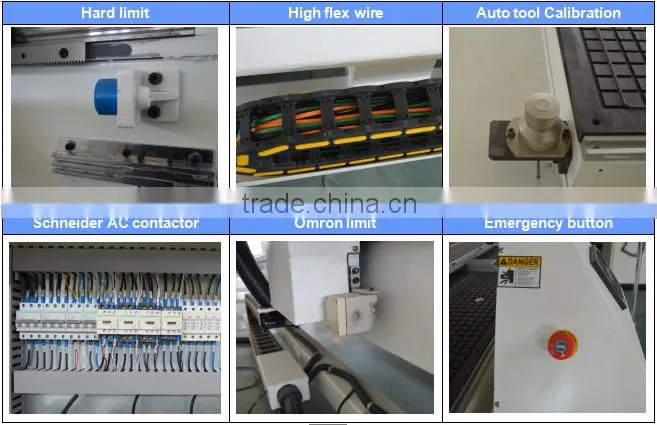 China factory jinan direct sale cnc milling machine 3 axis advertising cnc machine 1224 for wood