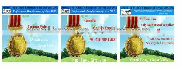 Transparent PVC Granules for Shrinking Film