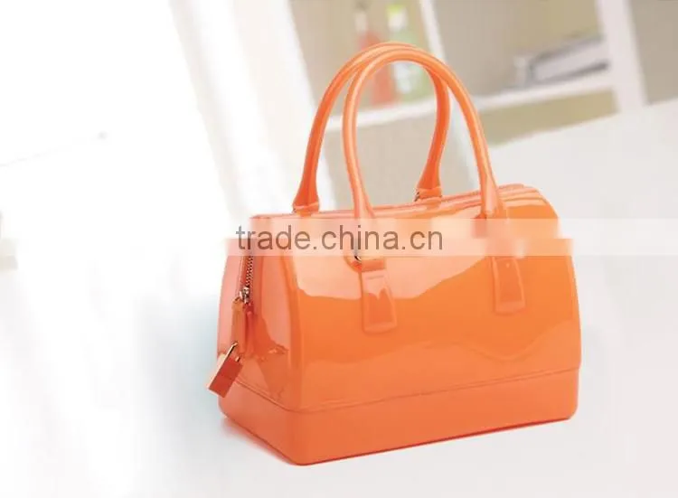 new summer candy silicone beach bag