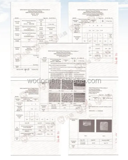 Wodon Q325 base plate high tensible clad wear resistant alloy steel plate