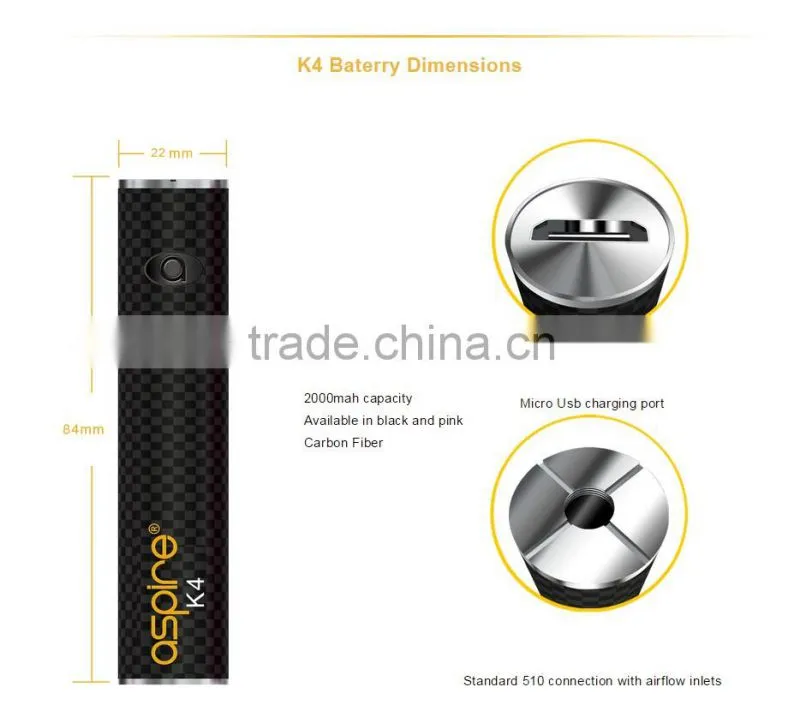 Stock Selling Aspire K4 quick start Kit/ Aspire K4 kit