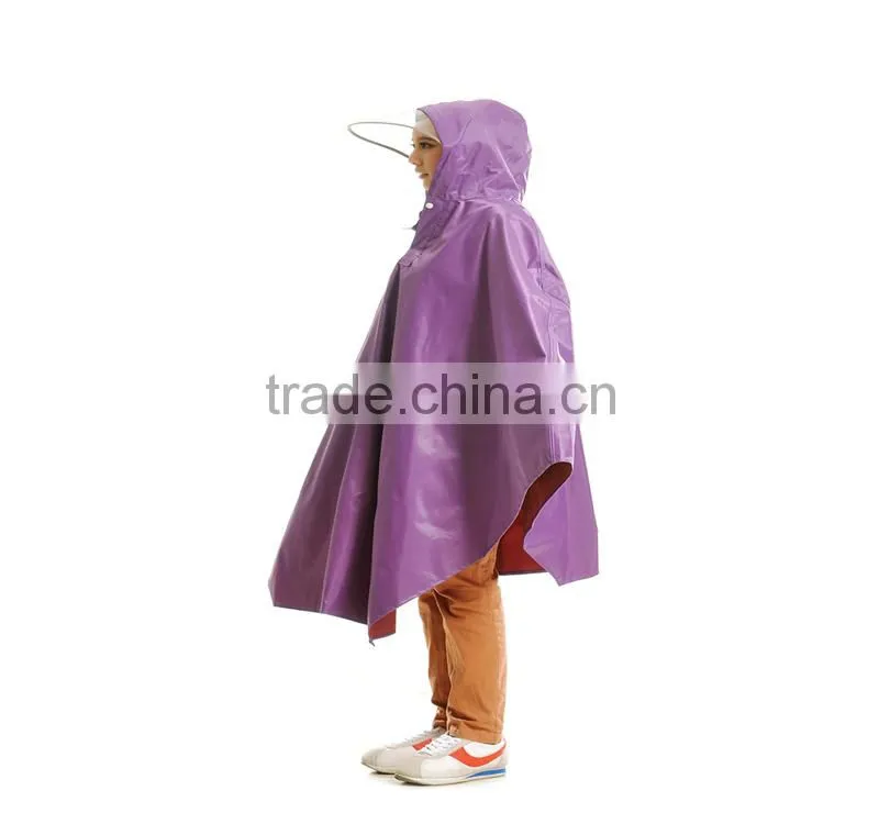 2013 fashion oxford material rain poncho for bike