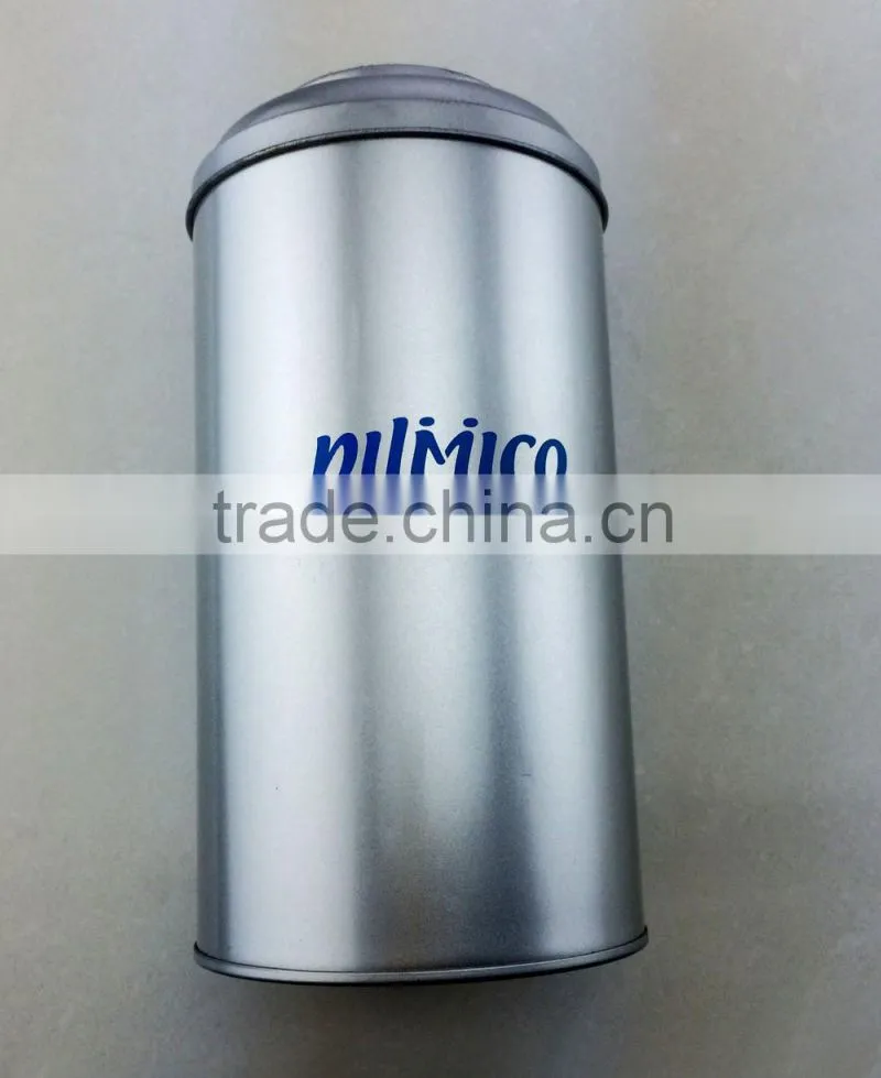 Wholesale blank round tea tin box chinese tea tin box