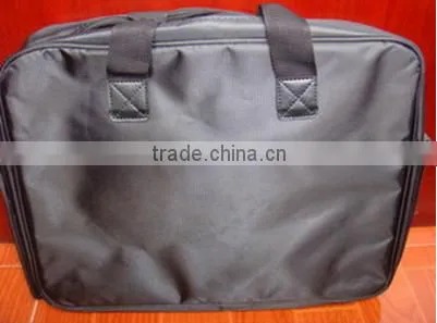 2015 wholesale 18.4inch nylon black portable laptop case