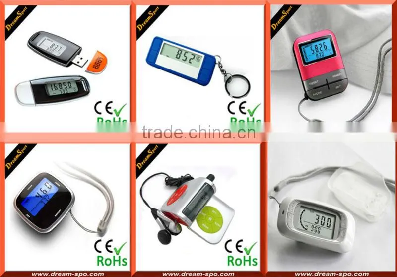 New design high quanlity lcd odometer pedometer DP-730