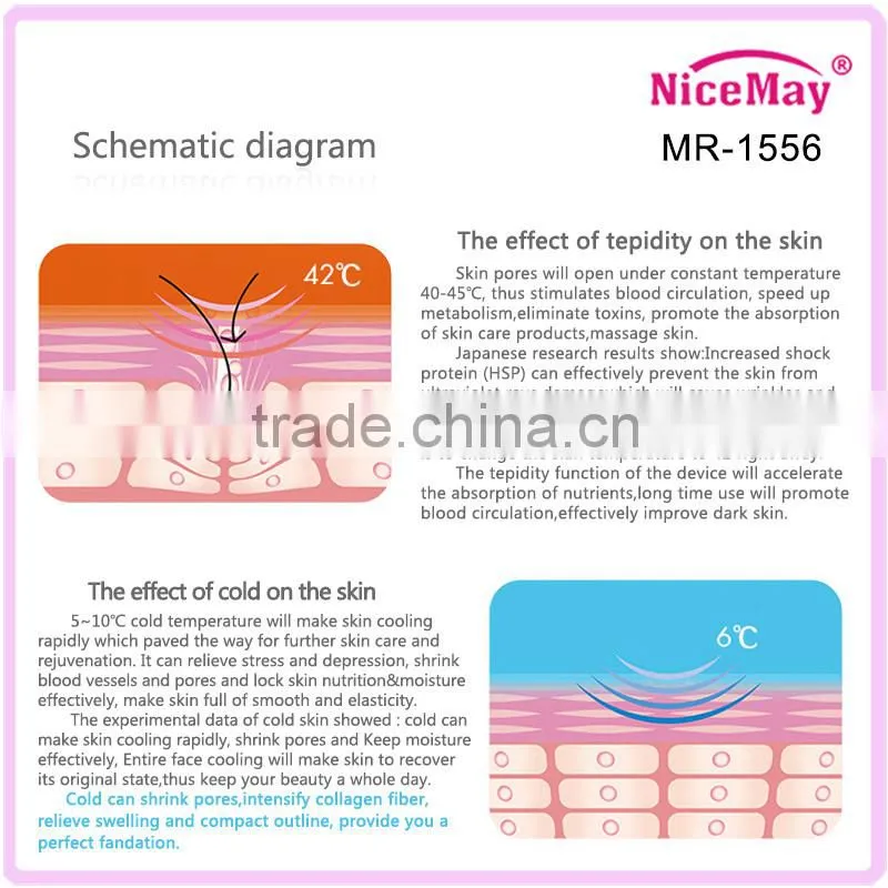 OEM electric face massager beauty device use at home for beauties
