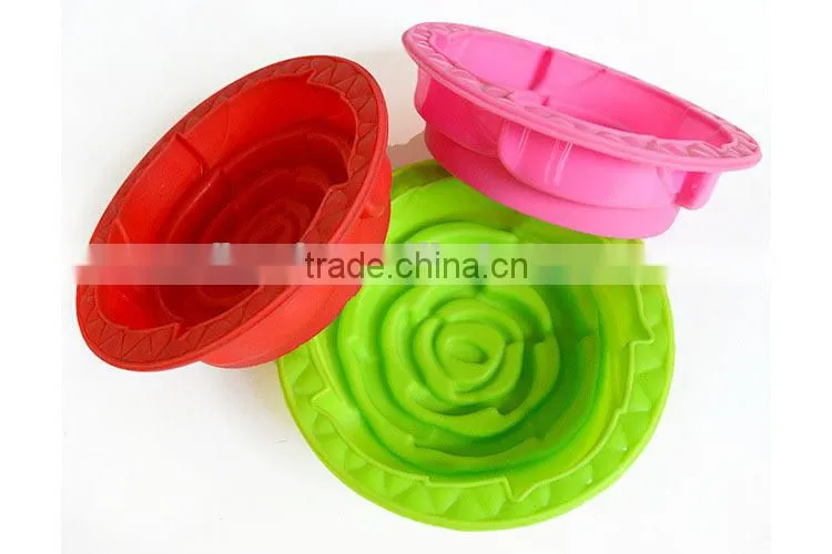 YangJiang factory manufacture Eco-friendly Cute silicone mold for cake decorating