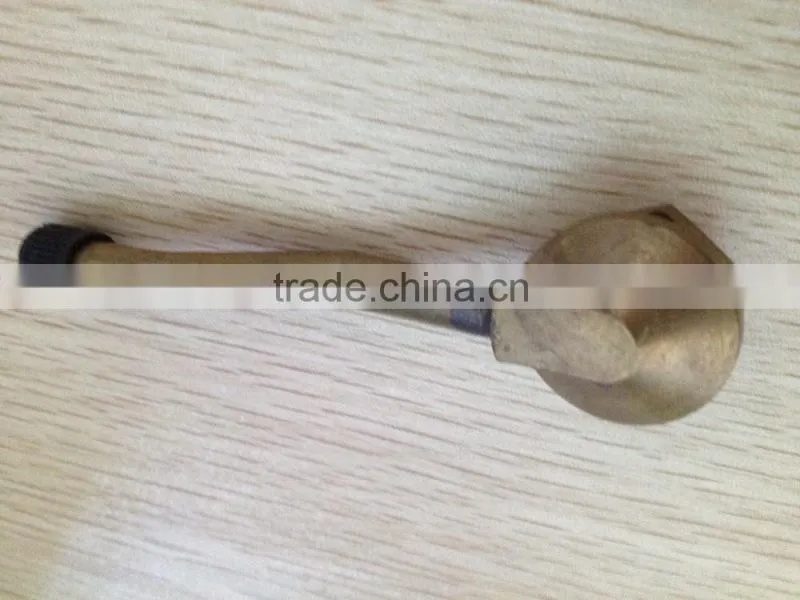 V3-14-3 Double Bend Truck Valve Stem With Long Thread