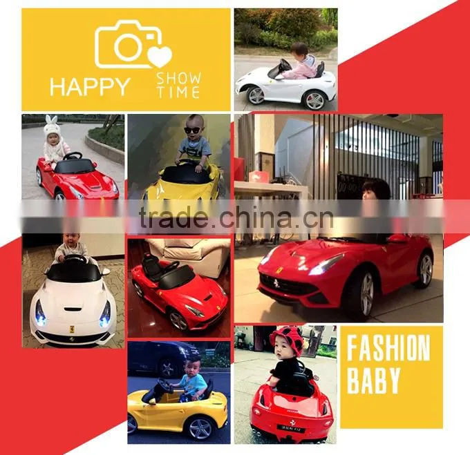 RASTAR baby toy 4 wheel electric remote control ride on car
