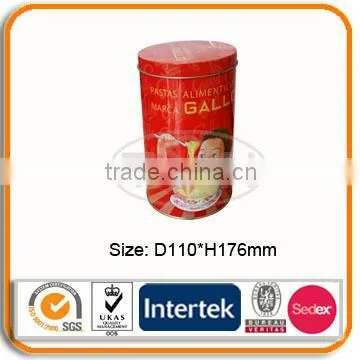 Cute cartoon lovely round tin can