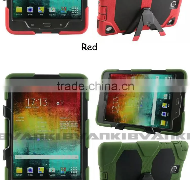 Rugged Hybrid Silicone Tablet Case For Samsung Galaxy Tab A 9.7 inch T550 Smart Robot Back Cover,Hybrid Rugged Shockproof Cover