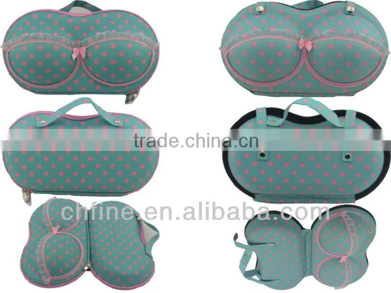 2014 ECO-Friendly PP material transparency bra carrying bags