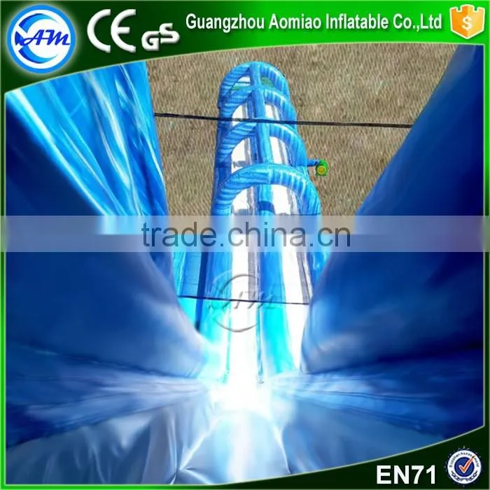 Water game equipment water slide manufacturer above ground pool water slide