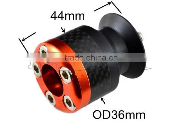 BJ-Screws-3003-OR-M10 For KTM Duke 125/200/390 Aluminum Bobbin Motorcycle Stand Swingarm Spool