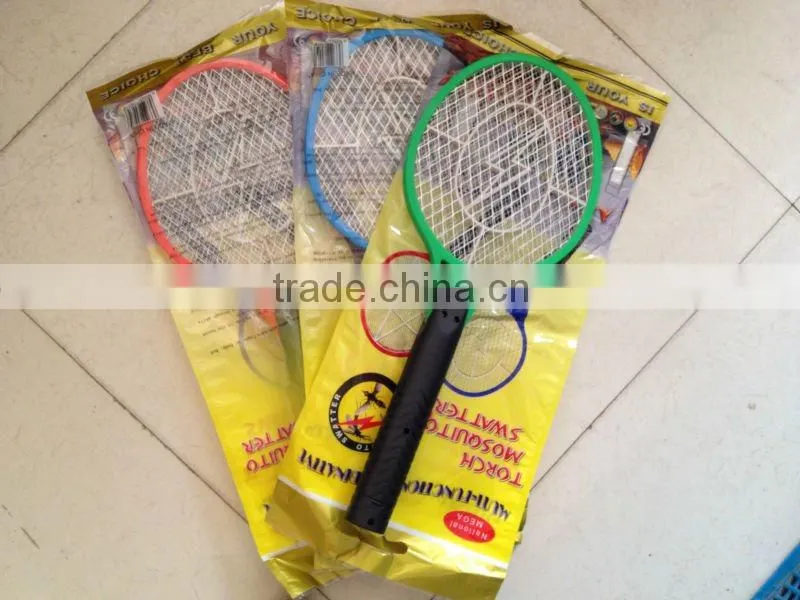 Battery operated mosquito swatter, mosquito killer bat