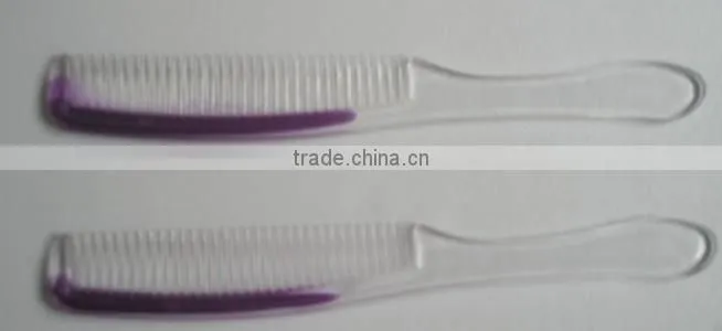 fashion practical hot-selling transparent plastic cheap hotel combs