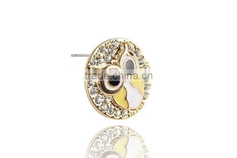 2014 fashion earrings gold earrings for young girls jewelry earrings