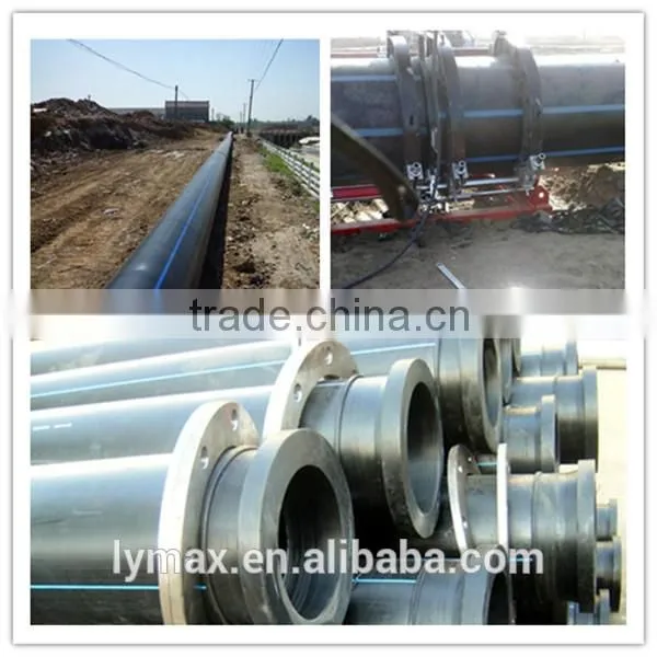 PE Mining Pipe and Pipe Fittings Sizes