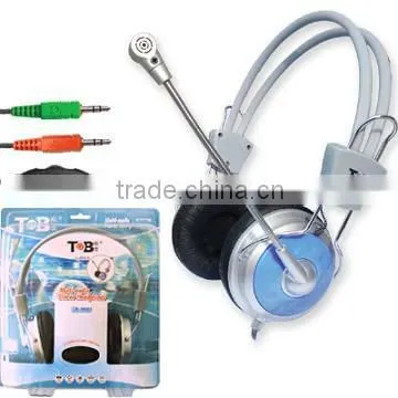 2015 Popular best selling stereo gaming headphones with mic for laptop