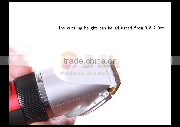 Professional Imported Men Cordless battery operate Ceramic Blade Rechargeable Hair Cutting Trimmer Barbering Clipper Machine