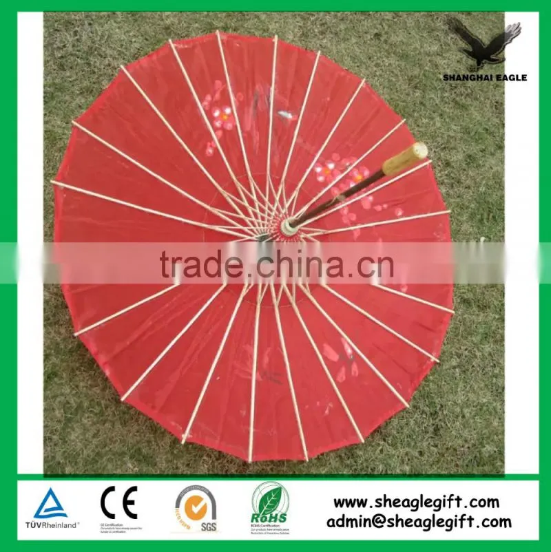 Promotional Custom Logo Print Wedding Parasol Umbrella