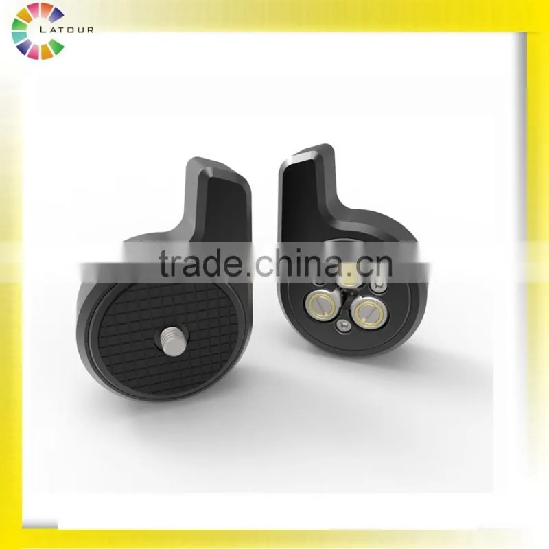 Mini camera video tripod head quick release for photographers