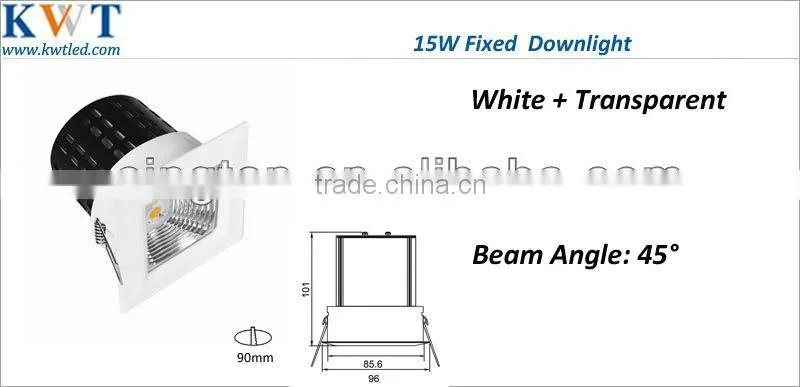 led cob downlight dimmable with frosted diffuse