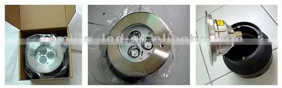 Whole sale 6 pcs LEDs RGB Recessed LED Underwater Lights