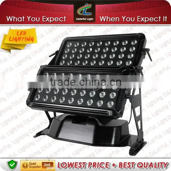 Stable Led Wall Wash Lights 72pcs x 10w RGBW 4 in 1 Outdoor Flood Light