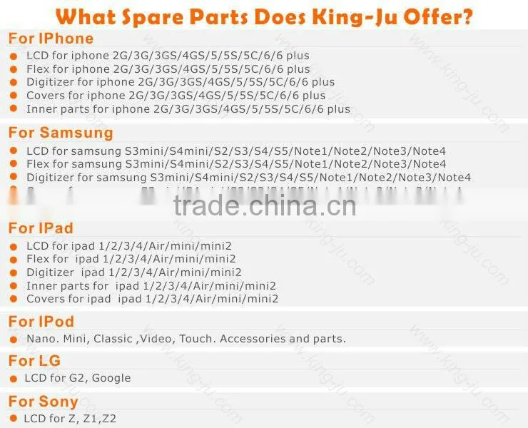 Mobile accessories for iPod touch 4th panels with lcd assembly ,for iPod touch 4th touch replacement ,for iPod touch 4th display