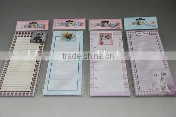 magnetic writing memo list pad