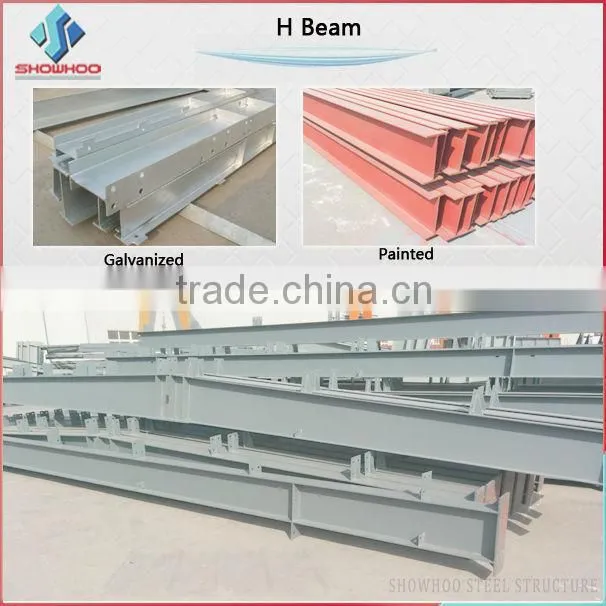 galvanized design steel structure frame workshop made in china