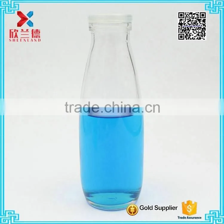 500ml Custom Designed Cheap Glass Milk Bottles for Sale