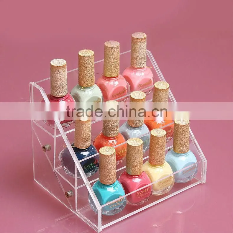 Opi acrylic nail polish display stand/nail polish display shelf