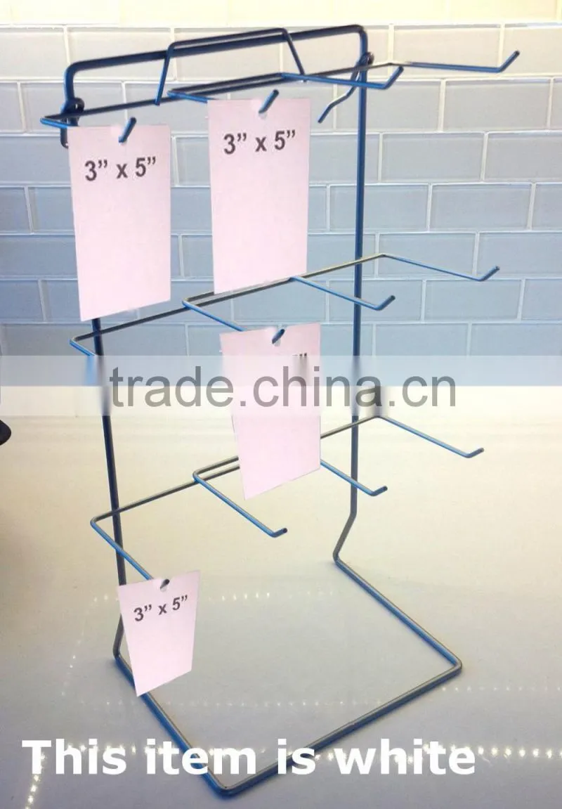 retail hanging display hook rack for hanging items hook rack