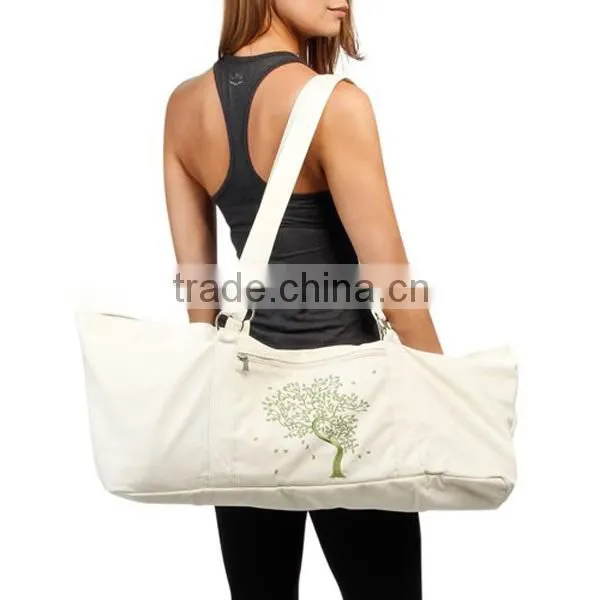 Durable Gymnastic Yoga Mat Canvas Tote Bag